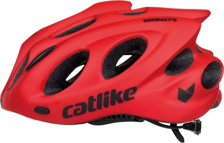 PŘILBA CATLIKE KOMPACTO ČERVENÁ MAT