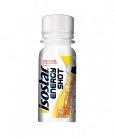nápoj ISOSTAR Energy Shot granátové jablko/jahoda 60ml