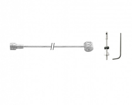 Lanko brzdové XLC BR-X89 1,5x2250mm pro bubnovou brzdu vč. Niplů