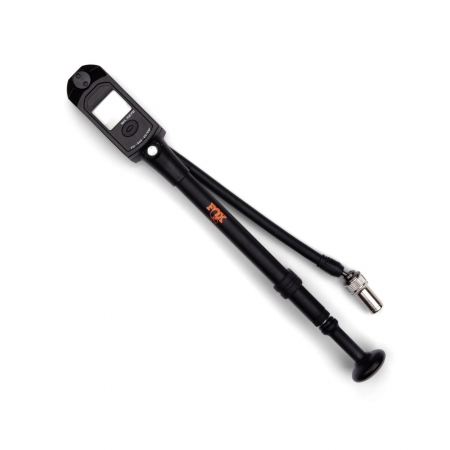 PUMPA FOX DIGITÁLNÍ 350PSI NA VIDLICE/TLUMIČE S DLOUHOU OTOČNOU HLAVOU