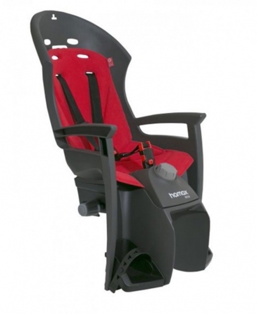 sedačka HAMAX SIESTA new šedo/červená