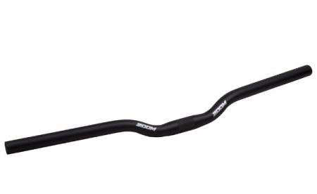 Řídítka prohnutá ZOOM dural 30mm černá-mat
