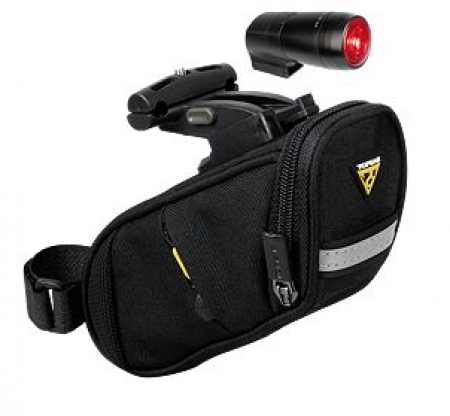 brašna+světlo TOPEAK AERO WEDGE PACK DF COMBO SPORT