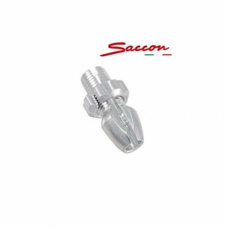 šroub stavěcí páky Al M10 Saccon stříbrný