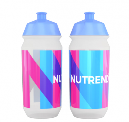 lahev Nutrend TACX 500ml modrá/růžová