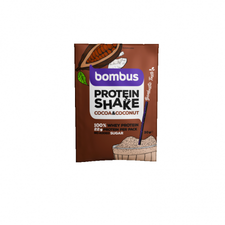 shake Bombus protein 30g kakao a kokos