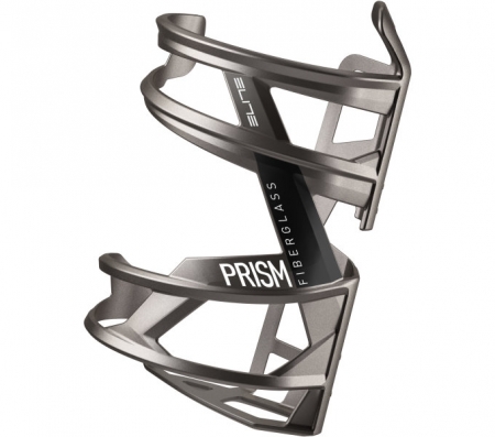 košík ELITE Prism Left titanium, černý graphic