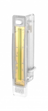 blikačka přední Knog Plus průhledná