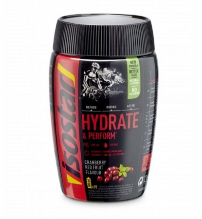 nápoj ISOSTAR Hydrate & Perform antioxidant brusinka 400g