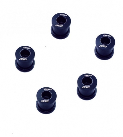 šrouby převodníku BBB HexStars 5ks černé