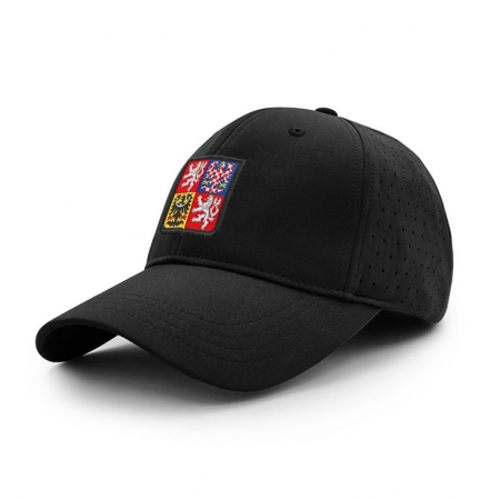 kšiltovka BASEBALL CAP CZECH černá