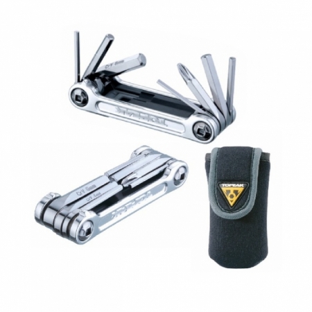 klíče multi TOPEAK Mini 9 Pro stříbrné