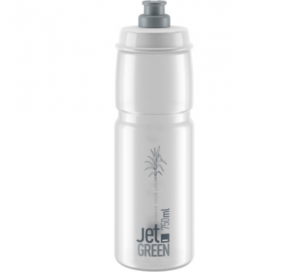 lahev ELITE Jet Green čirá/šedé logo 750 ml