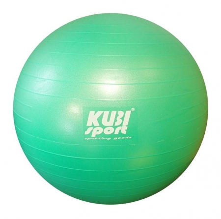 míč gymnastický Kubisport 750mm zelený