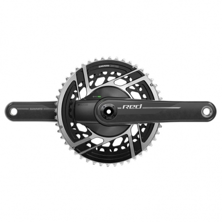 kliky SRAM RED AXS E1 2x12 50x37z 175mm černé s power metrem