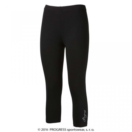 kalhoty 3/4 dámské Progress MONZA 3Q černé