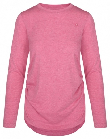 triko dlouhé dámské LOAP BAXANA růžové