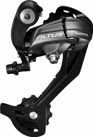měnič MTB 9k Shimano Altus M370 černý dlouhé vodítko servisní balení