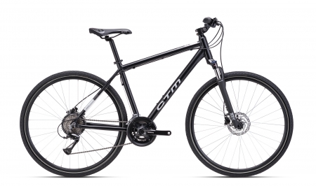 CTM TRANZ 2025 matná černá / lesklá stříbrná