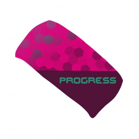 čelenka Progress HDB PRINT růžová/mint
