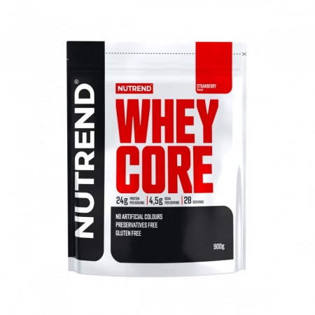 nápoj Nutrend WHEY CORE 900g jahoda