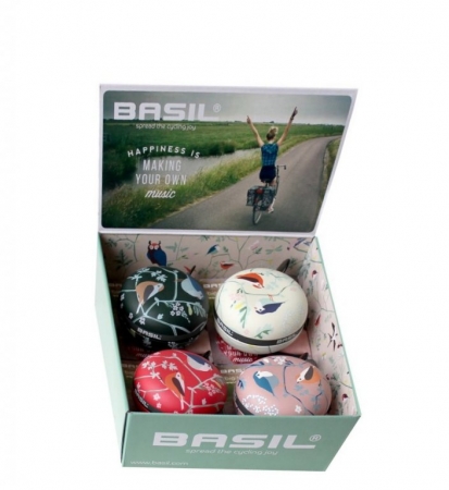 zvonek BASIL BIG BELL Wanderlust box mix 4 kusy