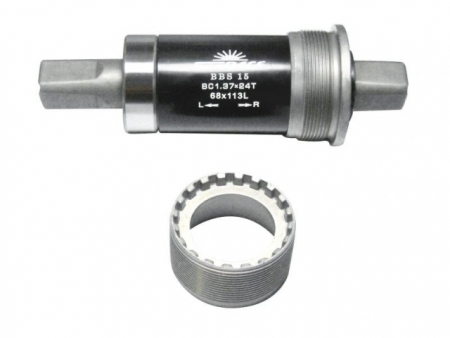 osa středová SUNRACE S15 68-116 4H ITA Fe (italský závit)