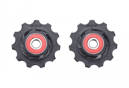 kladky BBB BDP-12 RollerBoys 11z černé keramika