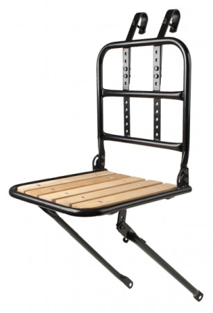 nosič RETRO Fe s dřevěnou plochou