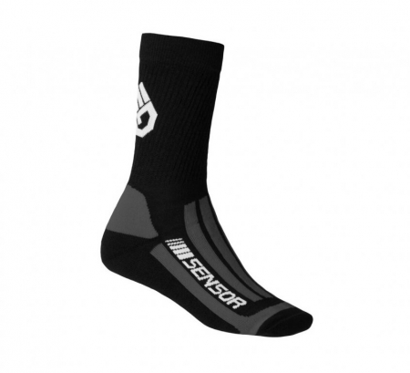 ponožky SENSOR TREKING MERINO černo/šedé