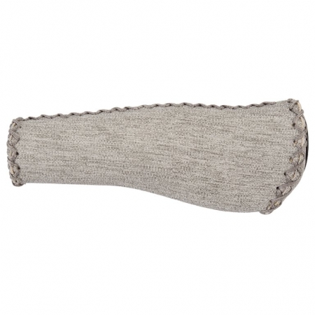 gripy VELO STELLA ergonomické textilní světle šedé