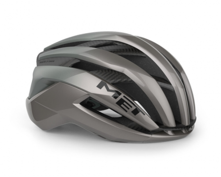 přilba MET TRENTA 3K CARBON OPAL GRAY šedá