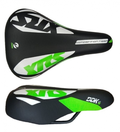 sedlo dětské DDK D1212A černo-zelené