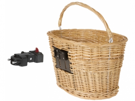 koš M-Wave přední proutěný +držák