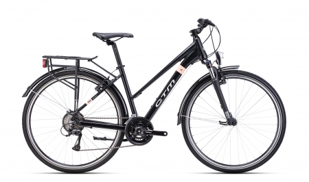 CTM BORA 1.0 trek 2025 matná černá / pastelová oranžová