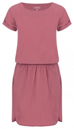 šaty dámské LOAP UBRINA růžové