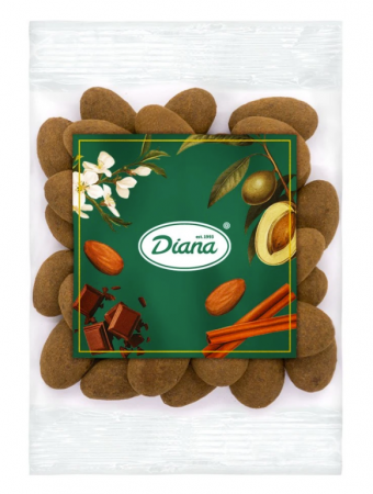 mandle Diana v čokoládové polevě sypané skořicí 100g