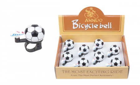 Zvonek mini fotbalový míč (box 8ks)