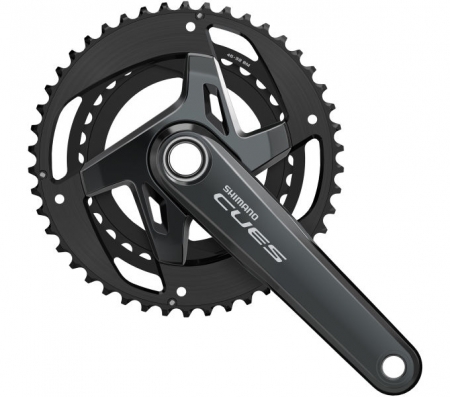 kliky Shimano CUES FC-U8000 2x11 46x32z 170mm černé bez krytu orig. balení