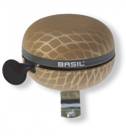 zvonek BASIL NOIR BELL Polkadot zlatý