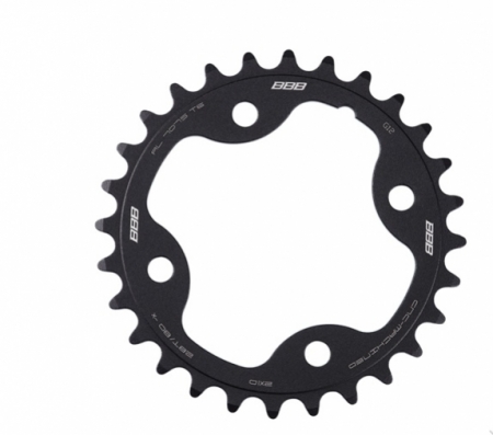 převodník 28z BBB MTBGear 2x10 Sram XX