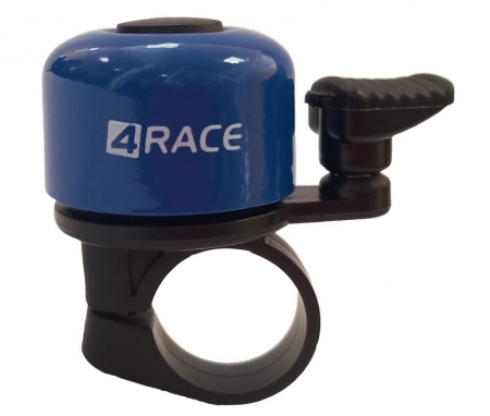 zvonek 4RACE mini tmavě modrý na kartě