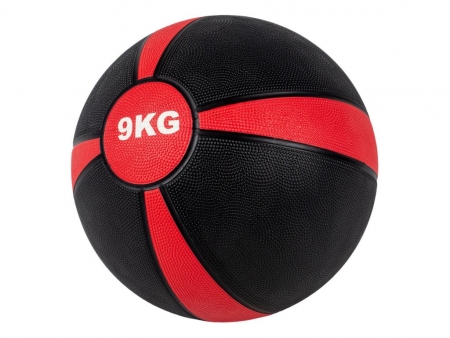 medicinbal 9kg červeno-černý