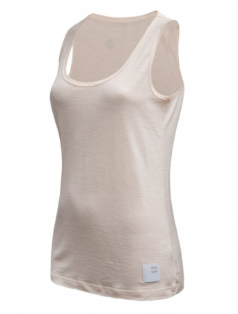 tílko dámské SENSOR MERINO LITE béžové