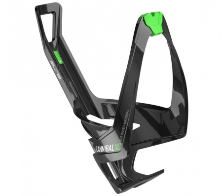 košík ELITE Cannibal XC BIO 24' lesklý černý/zelený