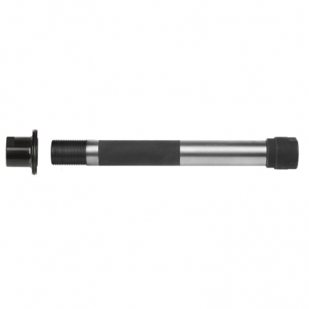 osa - kit náboje Novatec CrMo pro dutou osu thru axle 12 mm,délka 142mm