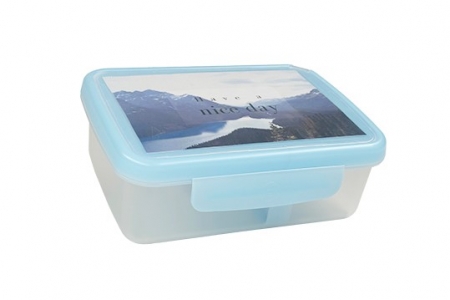 box svačinový R&B komplet UNI ledově modrý