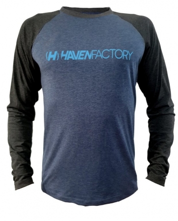 dres dlouhý pánský HAVEN FACTORY trail černo/modrý