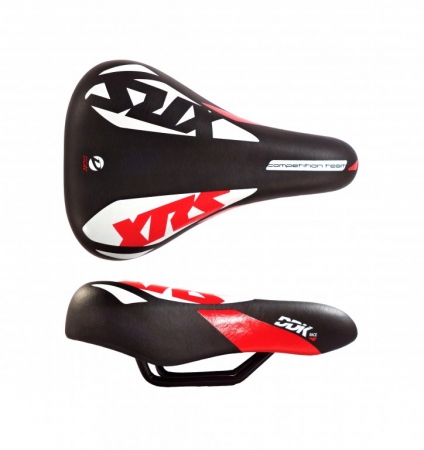 sedlo dětské DDK D1212 SPORT XRS černo-bílo-červené