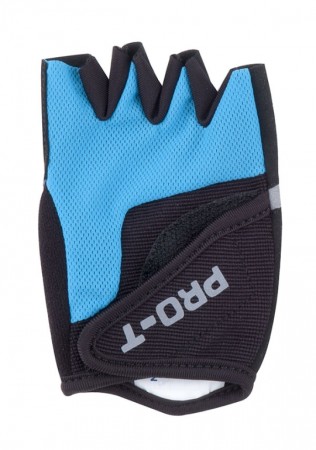 Rukavice PRO-T Plus Adria černo-modrá světlá